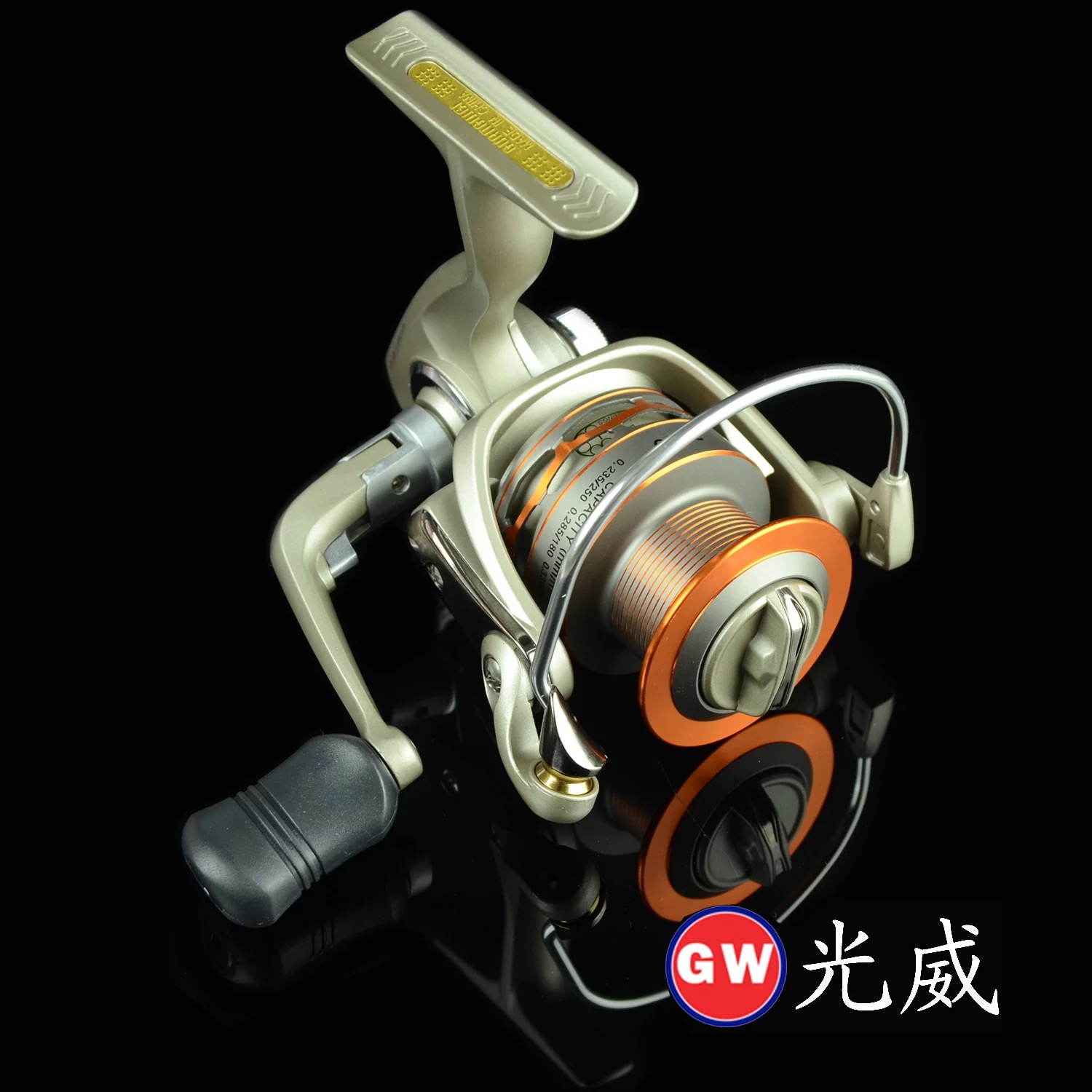 光威 HA2000-6000型5+1轴金属线杯矶钓海钓前卸力纺车路亚渔线轮