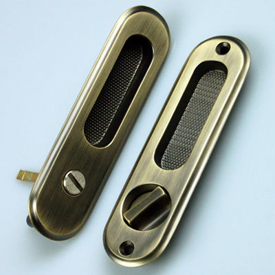 【德国KLC】网络特供新款移门锁 推拉门锁 暗门锁 青古铜色