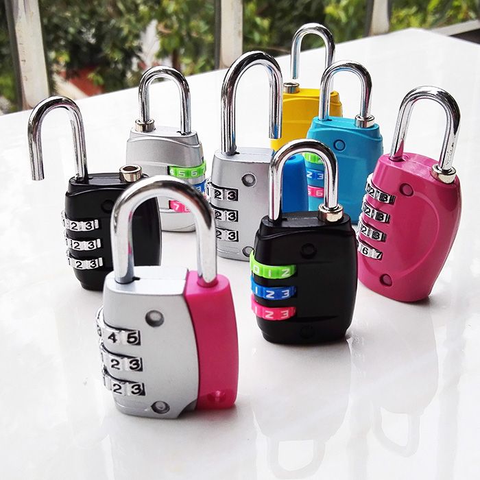 旅行出差必备儿童密码锁箱包锁健身房行李箱迷你小型挂锁非海关锁