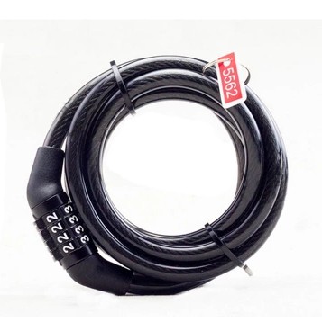 自行车密码锁 小型防盗锁 安全锁自行车装备配件防剪锁