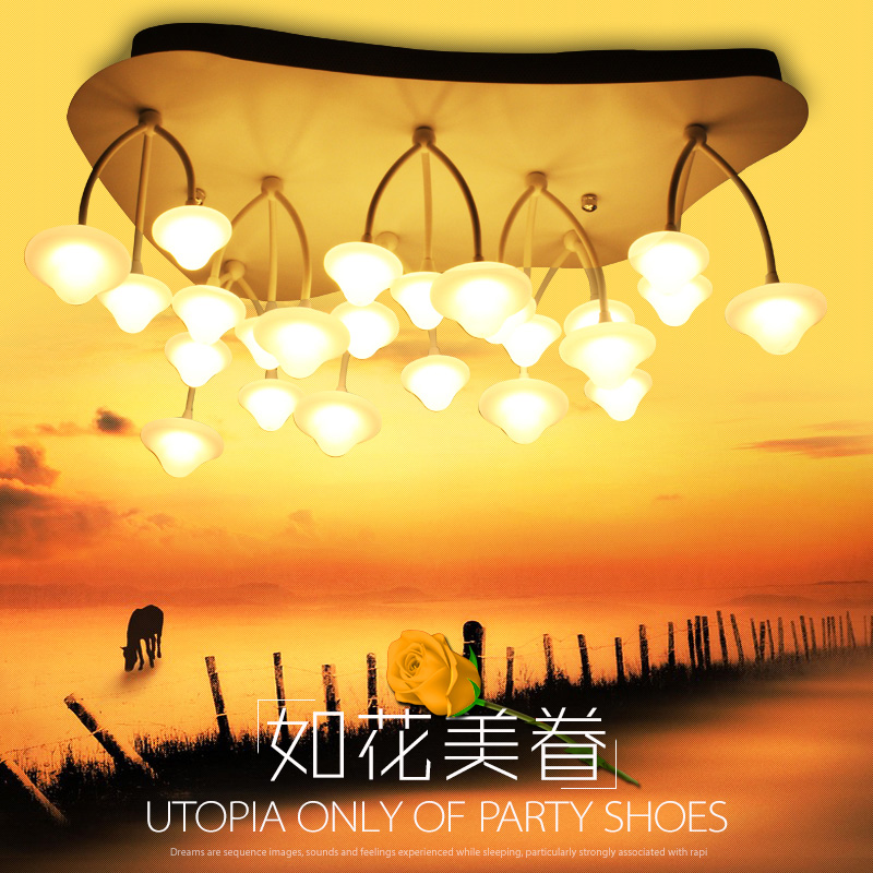 现代jrs视频直播_JRS体育直播_jrs直播是什么意思艺术异形蘑菇灯led吸顶灯客厅灯简约卧室灯饰餐厅灯具