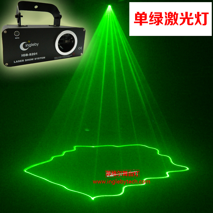 英格尔 单绿激光灯 线条激光灯 KTV酒吧歌厅舞台灯光 声控镭射灯