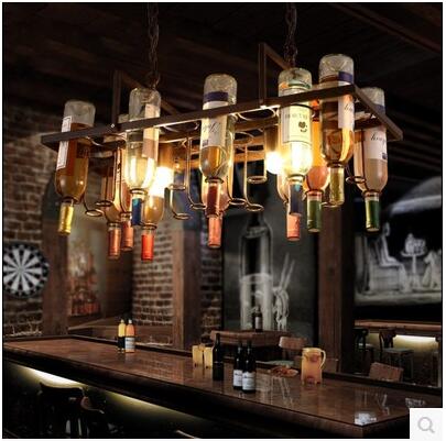 个性jrs视频直播_JRS体育直播_jrs直播是什么意思复古酒吧灯咖啡厅餐厅吧台灯 北欧工业艺术吊灯玻璃酒瓶