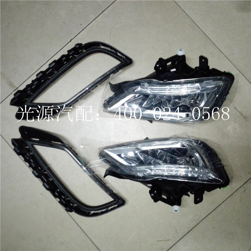 原厂宝来16款雾灯改装-16款前杠高配雾灯框18G 853 665/6 G
