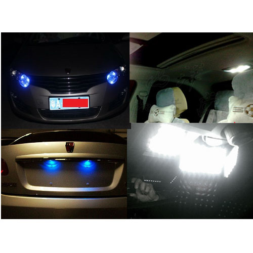 荣威550改装专用进口灯示宽灯牌照灯阅读灯LED灯行车灯超高亮