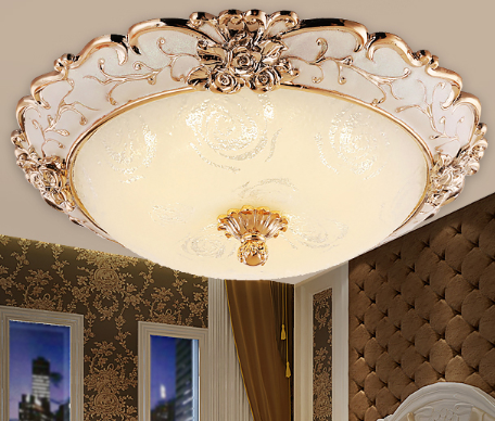 ao欧式简约户外圆形小号吸顶灯室外防水防虫阳台露台庭院灯泡