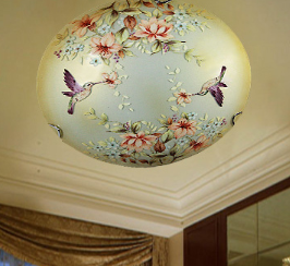 f欧式简约户外圆形小号吸顶灯室外防水防虫阳台露台庭院灯泡