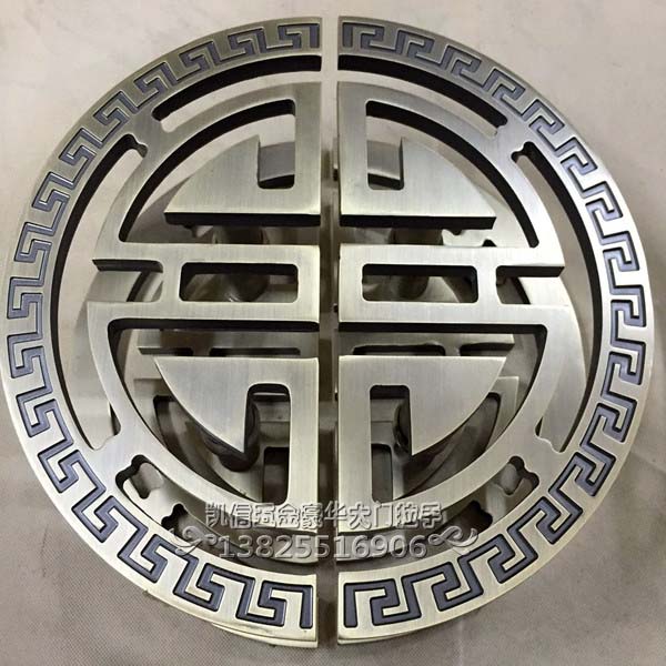古铜仿古大门拉手 中式圆形拉手 玻璃门拉手木门把手半圆大门拉手