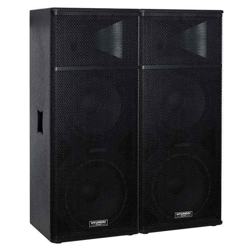 现代（HYUNDAI）hy215 双15寸音箱 大型专业舞台音响套装 婚庆演
