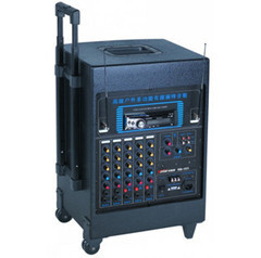 声美特SD-101 音箱自带DVD 调音台户外演唱电瓶音箱  拉杆音响