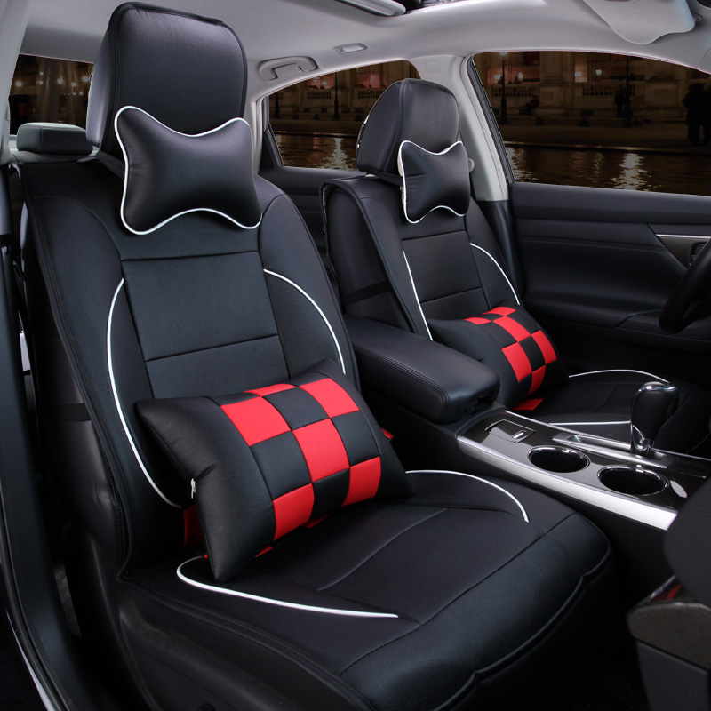 汽车坐垫四季新款座垫全包通用座套皮革车套