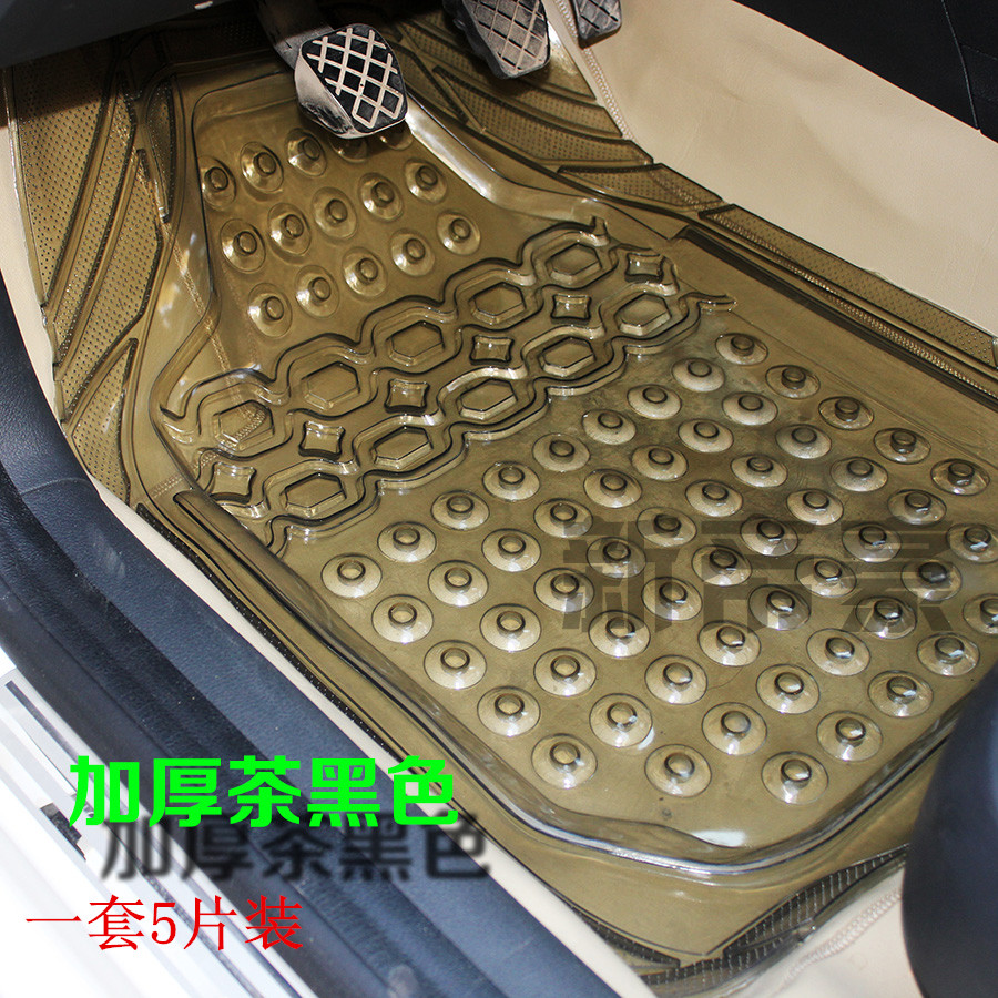 日产尼桑新老启辰D50/骐达R50逍客加厚乳胶塑料防水PVC汽车脚垫