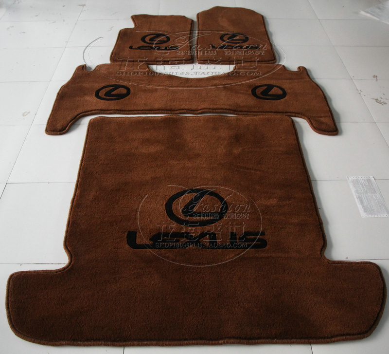 新款雷克萨斯凌志LX570RX270RX350ES240250羊毛水洗汽车地毯脚垫