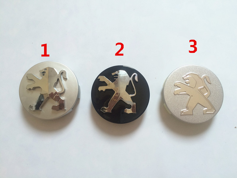 东风标致206 207 307 408 508 3008 改装饰车胎轮毂中心盖车标志