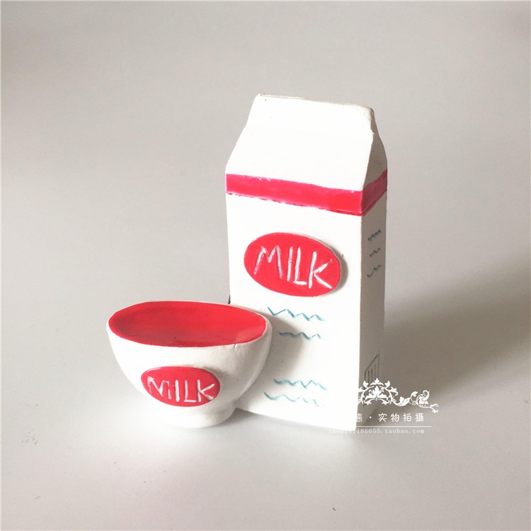 【满58元包邮】独家 出口欧洲 牛奶厨房食物早餐磁性贴冰箱贴