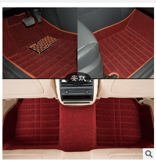 新款大众福克斯本田丰田专车专用脚垫大全包围草坪丝脚垫汽车脚垫