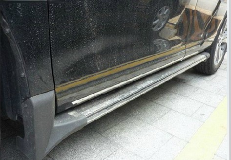 09-11款12-14款丰田汉兰达带挡泥板侧杠 脚踏板  包角 胶头 堵头