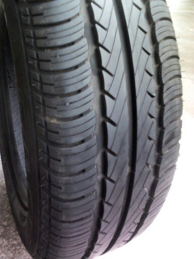 二手汽车轮胎195/55r15固特异