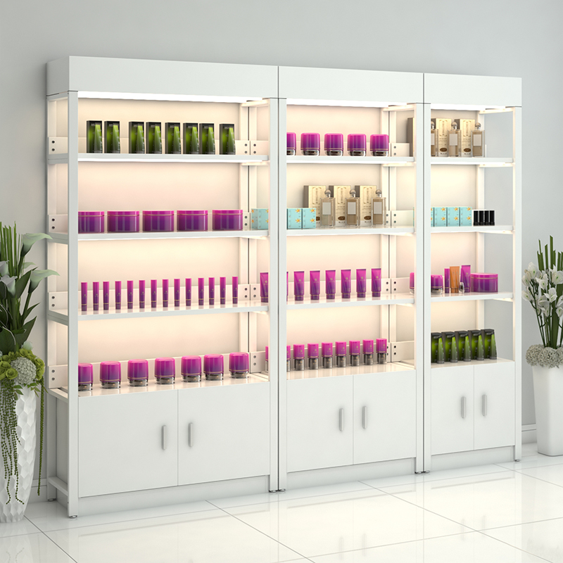 化妆品展柜货柜超市货架展示架隔断陈列柜精品展示柜置物架产品柜