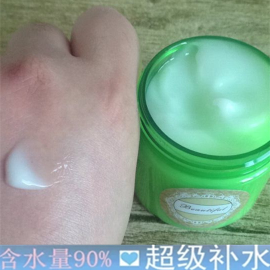 纯植物天然爆水神器强效锁水深度保湿保水霜凝露早晚面膜海洋之水