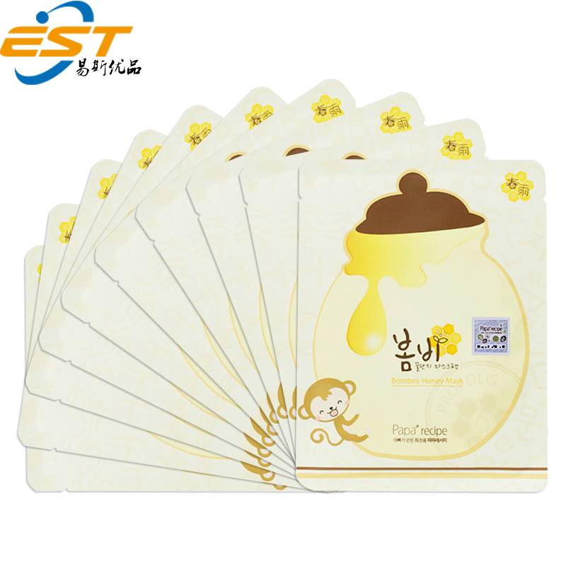 韩国papa recipe春雨蜂蜜蜂巢蜜罐面膜贴 补水美白滋润保湿 10片