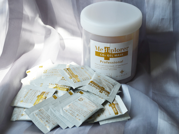 价格咨询：院装日本MEDIPLORER  CO2 gel pack碳酸注氧面膜 30次