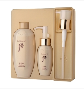 熙熙韩品 后Whoo 天气丹 华泫洗面奶洁面200ml+50ml 套盒