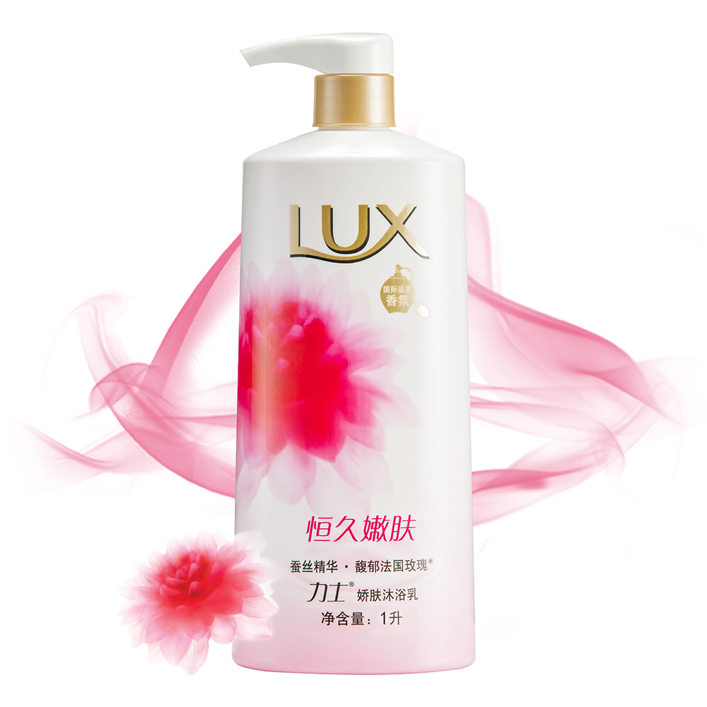 Lux力士正品香氛沐浴露男女士持久留香恒久嫩肤深层清洁沐浴乳1L