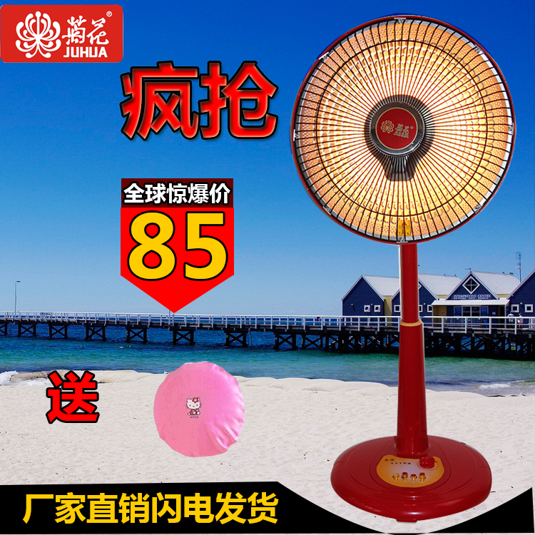 菊花小太阳台立两用升降落地式家用居浴防烫大取暖器暖风机办公省
