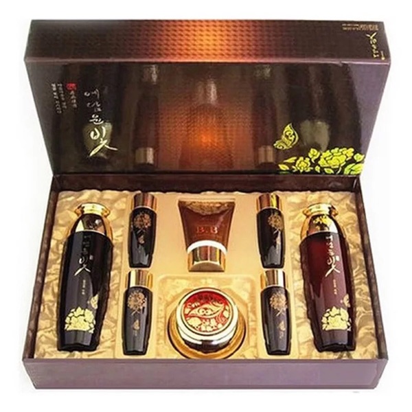 韩国化妆品套装正品名品韩方/汉方YE DAM YUN BIT强效润滑滋养8件