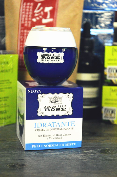 代购manetti roberts意大利百年老牌古老玫瑰水 蓝色清爽面霜50ml