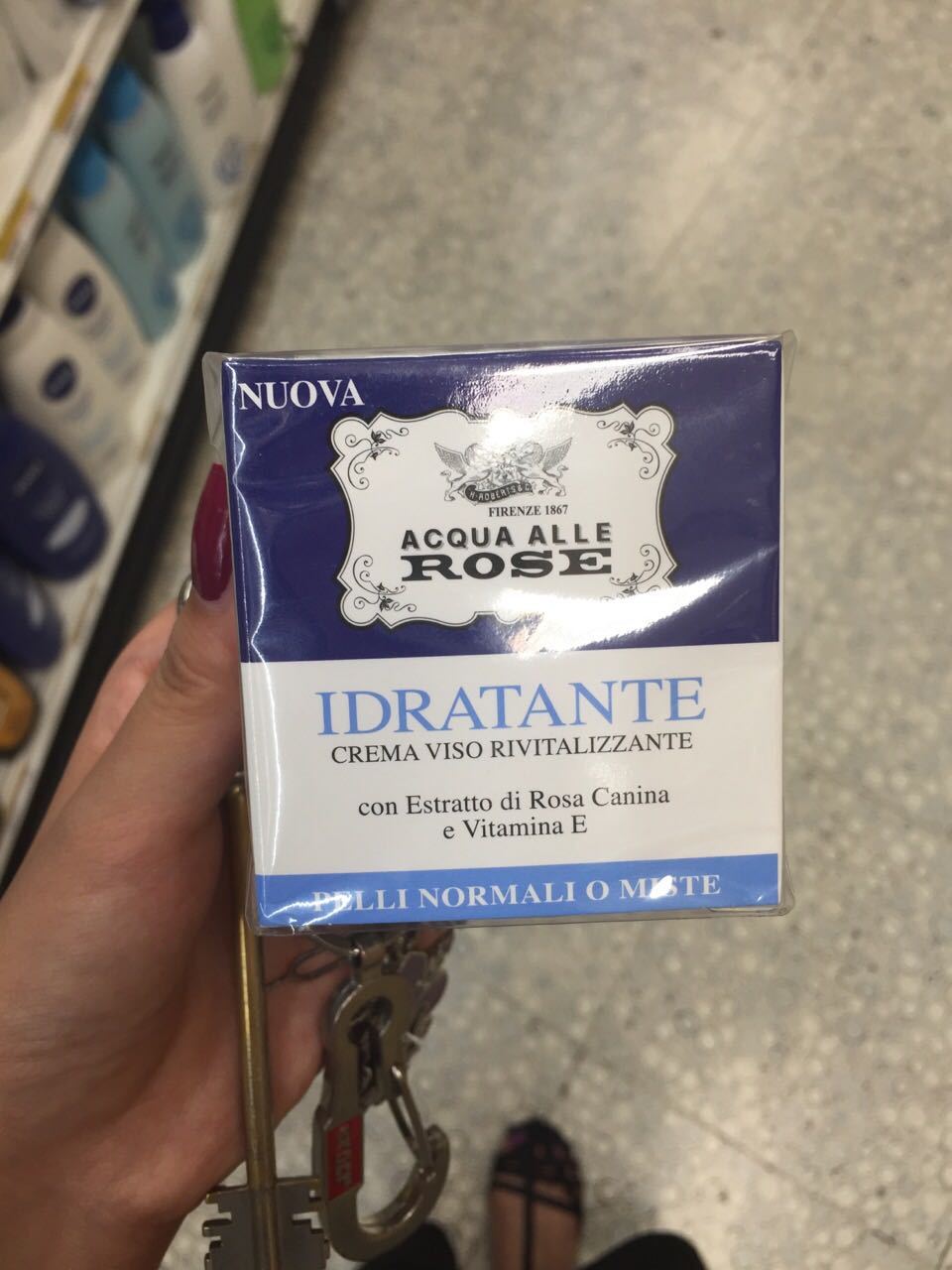 意大利留学生代购 玫瑰面霜 预定