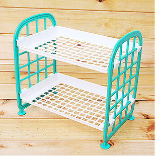 jrs视频直播_JRS体育直播_jrs直播是什么意思家居迷你塑料双层收纳架桌面整理架化妆品小物收纳双层架