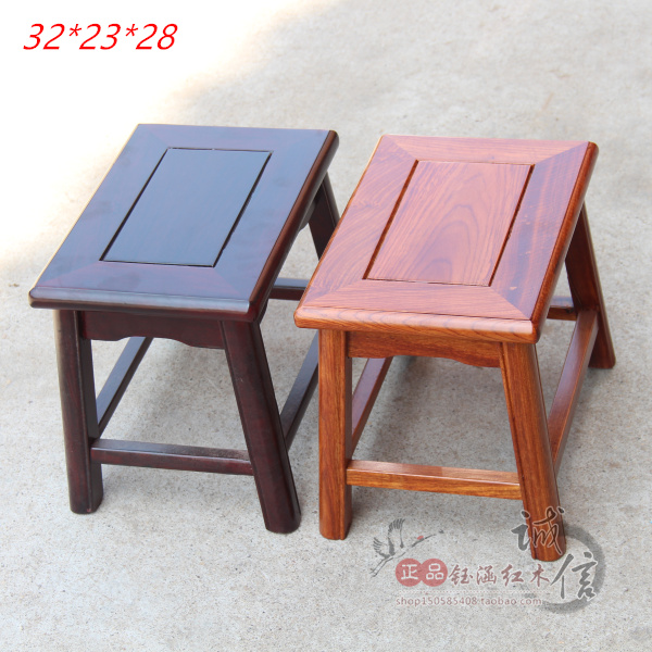 花梨木小方凳/红木小凳子/儿童凳/洗脚凳/非洲花梨木实木小板凳/