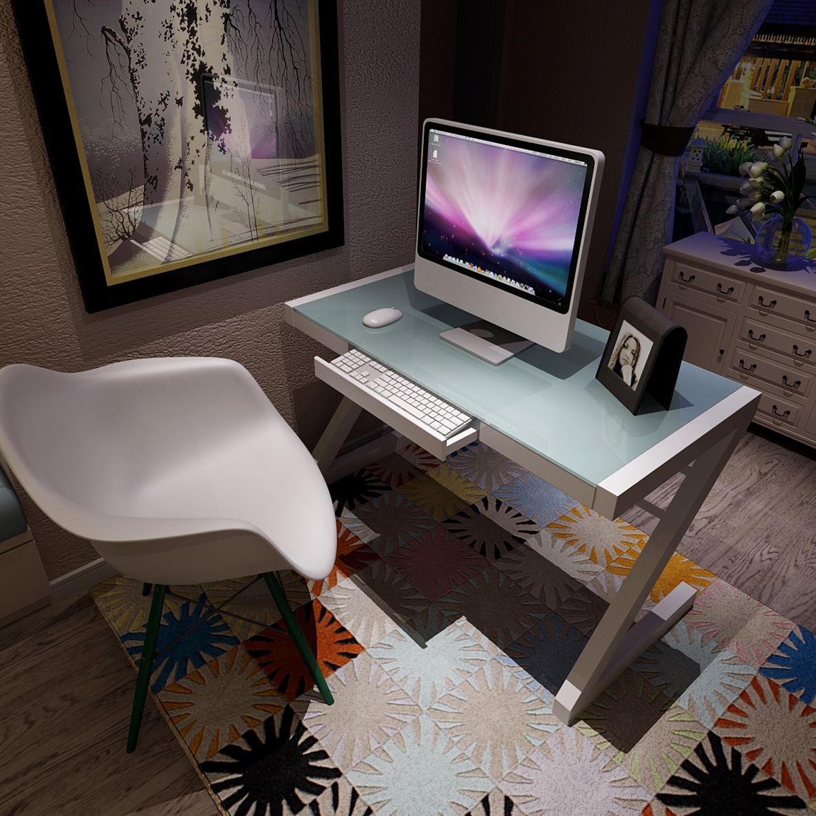 jrs视频直播_JRS体育直播_jrs直播是什么意思简约家用台式电脑办公书桌  现代简易钢化玻璃写字台特价包邮