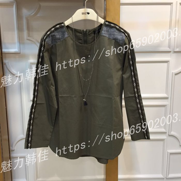 拍立减248 UGIZ专柜正品代购16春款衬衫UASZ413A-488
