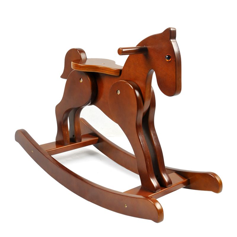 时尚正品骑士全实木儿童木马摇摇马宝宝婴幼儿摇椅玩具