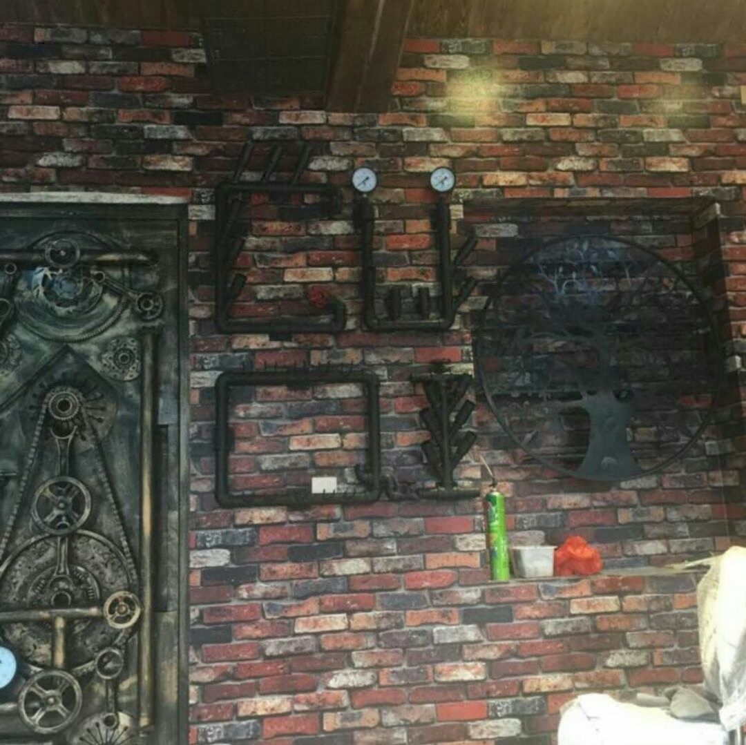 酒吧复古水管酒架壁挂 咖啡厅吧台个性红酒呗架 墙壁装饰酒架酒柜