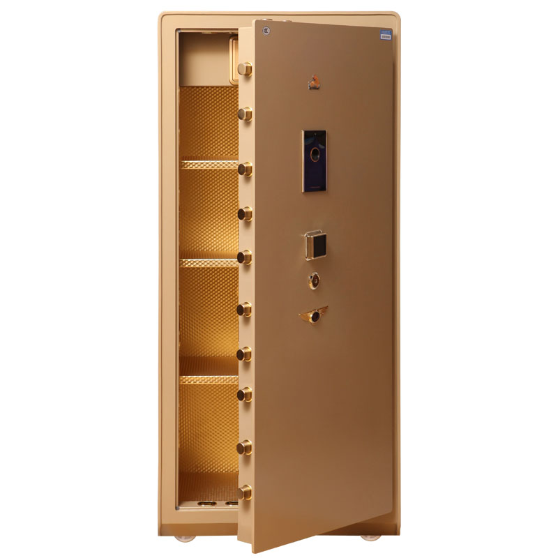 虎牌保险柜全钢3C认证办公指纹家用大型保险箱可定制 高1.8米