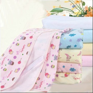 新款卡通婴儿隔尿垫宝宝隔尿床垫超大纯棉透气防水床单尿垫150200