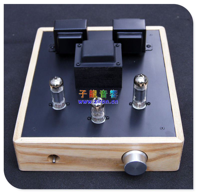 6N1+6P1 原木机箱 桌面小功率胆机 电子管功放 电脑音响