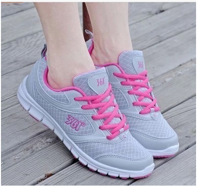 夏季款百搭运动鞋女韩版休闲正品女士网面透气跑步鞋子女旅游鞋潮