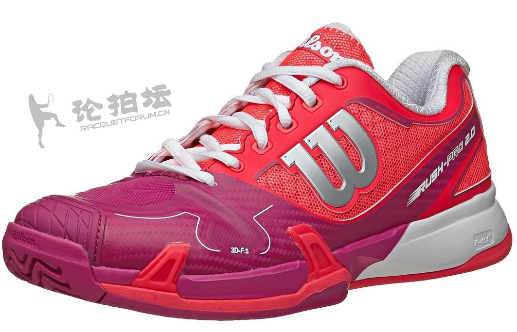 现货发 wilson Rush Pro 2.0 W 女子网球鞋 319580 319570