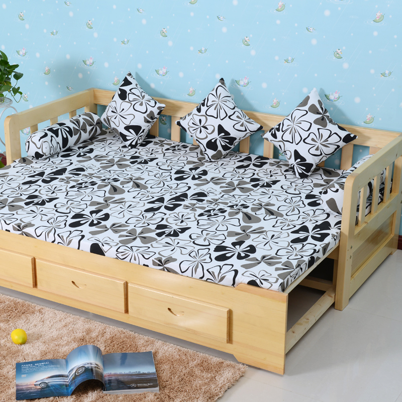 上海市松木小户型多功能沙发床坐卧两用书房客厅沙发床1.5米1.8米