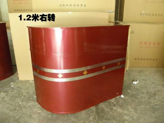 酒店实木收银台饭店专用酒柜展示柜酒架组合柜台前台吧台厂价直销