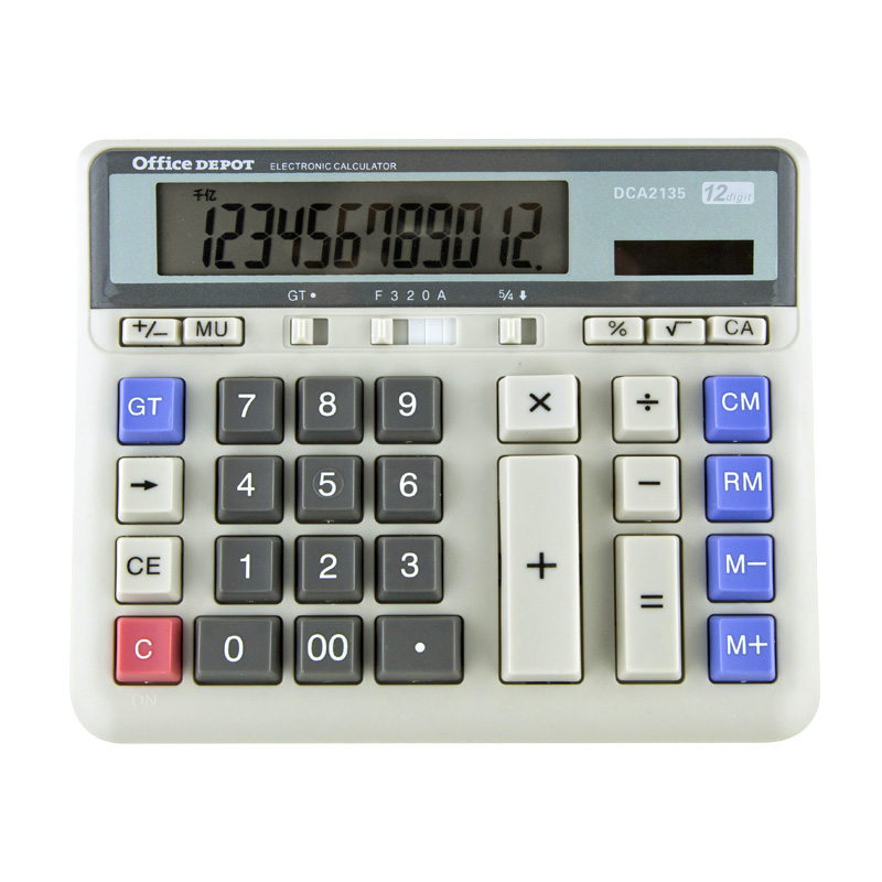 【天猫超市】欧迪办公 DCA2135 桌面型 大屏幕财务 计算器 计算机