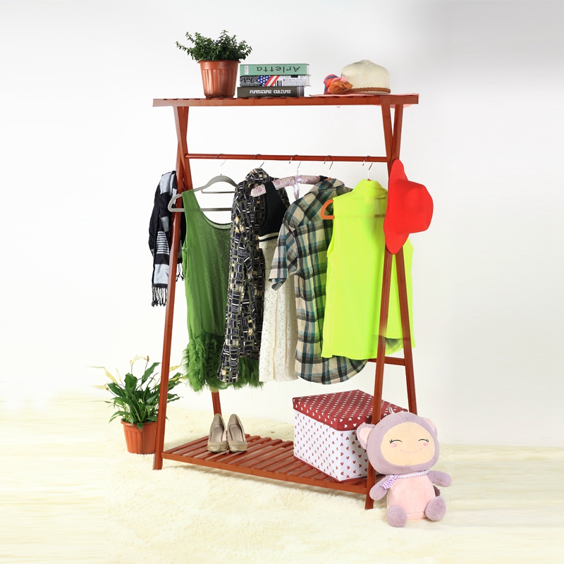 家居jrs视频直播_JRS体育直播_jrs直播是什么意思楠竹欧式衣帽架落地实木卧室壁挂简约挂衣架置物晾衣服架