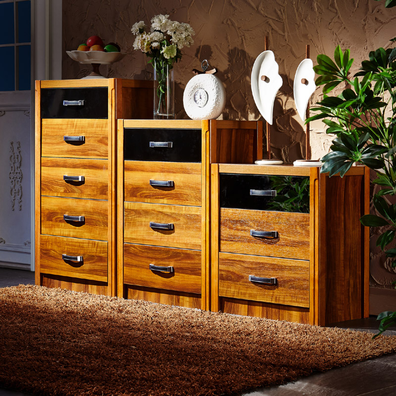 极有家发现实木斗柜 现代中式储物柜子 三四五斗柜 客厅卧室家具
