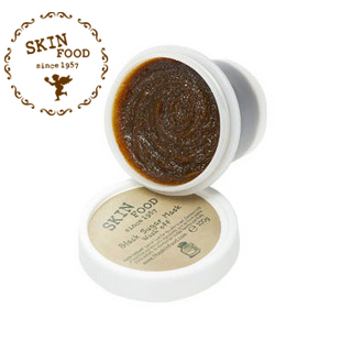 韩国SKINFOOD思亲肤黑糖光采精华面膜去黑头去角质深层清洁保湿