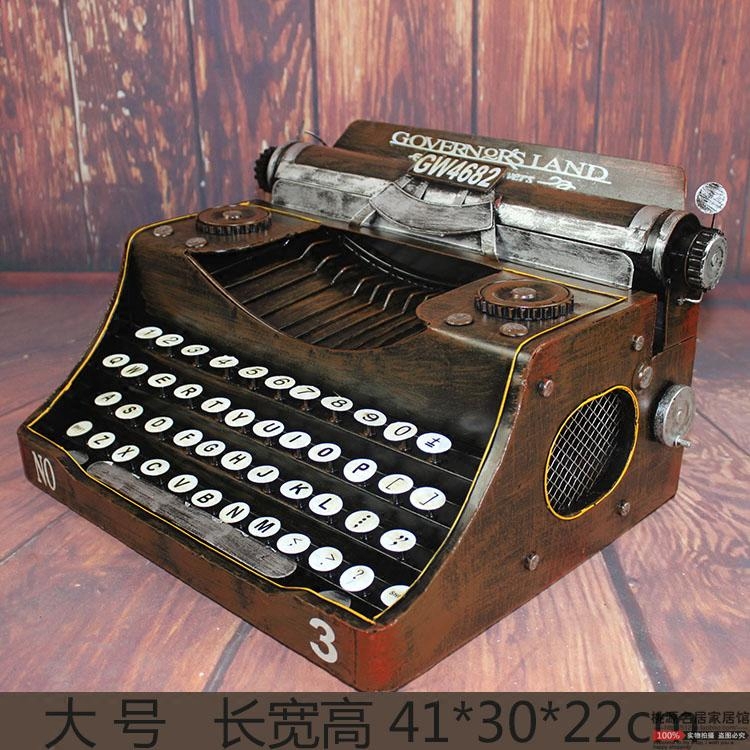 复古老式打字机模型jrs视频直播_JRS体育直播_jrs直播是什么意思酒吧咖啡厅店铺橱窗陈列道具家居装饰品